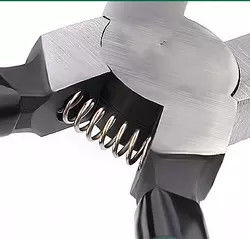 Op zwaar werk berekende Externe Rechte Circlip-Buigtang binnen Bent Jaw For Ring Remover