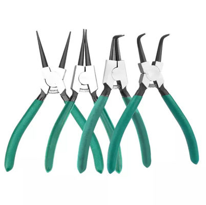 Op zwaar werk berekende Externe Rechte Circlip-Buigtang binnen Bent Jaw For Ring Remover