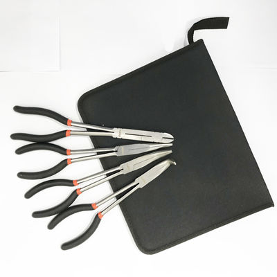 11“ de Vastgestelde Buitengewoon lange 45 Graad Hoekige Gebogen Klem van Bent Nose Long Reach Pliers