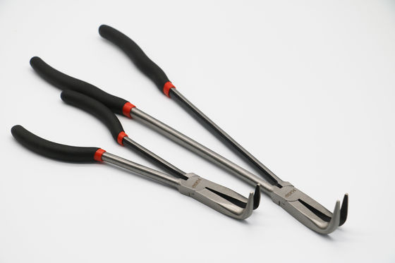 16 Hoekige de Klemkromme van“ 90 Graadbent needle nose pliers long Neus