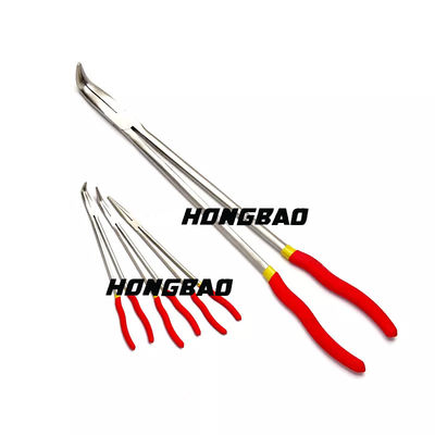 16 Hoekige de Klemkromme van“ 90 Graadbent needle nose pliers long Neus