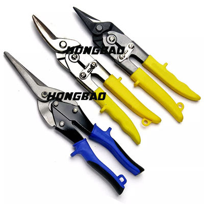 9“ 10“ Luchtvaart Tin Snips Set de Scheerbeurt Korte Hoofdsnijder van 250mm 3-stuk Luchtvaartscharen