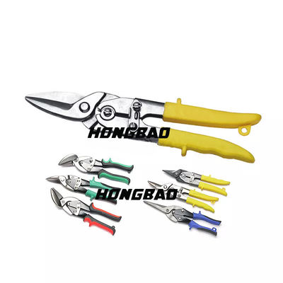 9“ 10“ Luchtvaart Tin Snips Set de Scheerbeurt Korte Hoofdsnijder van 250mm 3-stuk Luchtvaartscharen