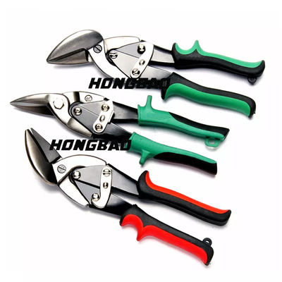 9“ 10“ Luchtvaart Tin Snips Set de Scheerbeurt Korte Hoofdsnijder van 250mm 3-stuk Luchtvaartscharen