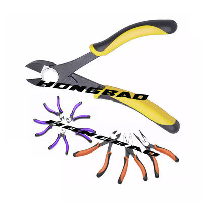 Geïsoleerde Diagonale Zijsnijder 160mm 250mm 6 in 8“ Bent Handle