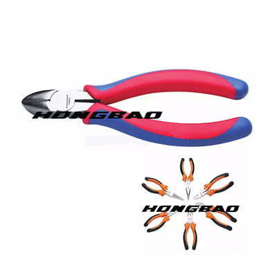 Kleine Norm Geïsoleerde Gele Gestampte Ergonomie Zachte Greep 6 van Combinatieplier“ 7“ 8“