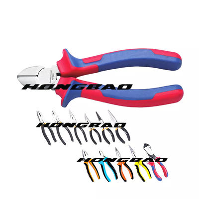 Hoog - kwaliteits Gestampt Ergonomie Zacht Handvat 6“ 7 &quot; 8 &quot; Duitsland Type Grensrechter Nipper Pliers Functional Combination Pliers