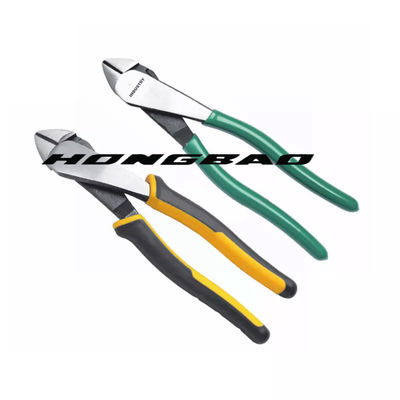 Partij die Diagonale Buigtang 1000v 180mm Slank Hoofd 6“ snijden Bent Angle Head Body Nose 8 11 „