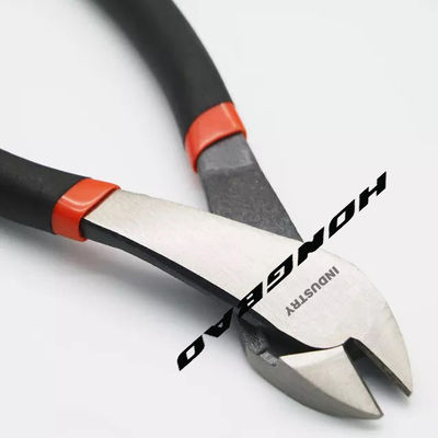 Partij die Diagonale Buigtang 1000v 180mm Slank Hoofd 6“ snijden Bent Angle Head Body Nose 8 11 „