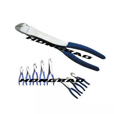 200mm Lang Bent Nose Pliers For Jewellery die de Visserij van 10“ 6 Duim Diagonale Snijders maken