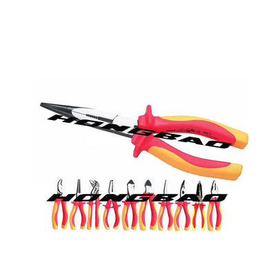 VDE van 6 7 8“ Elektriciens isoleerde Hulpmiddelenreeks opheft van de de Buigtang de Zijsnijder van de Randcombinatie Grensrechter Pliers