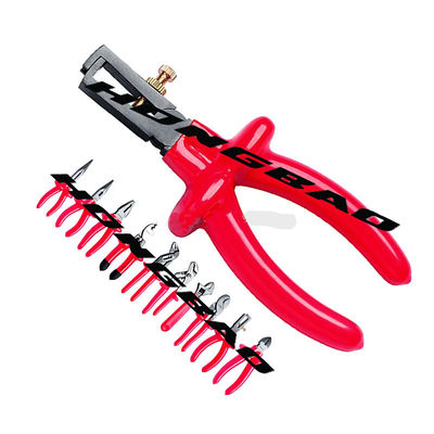 6 &quot; isoleerde de 1000V Ondergedompelde Greep Universeel Draadafbijtmiddel Pliers CRV 1000 V-Voltage Elektroelektricien Wire Strip Pliers