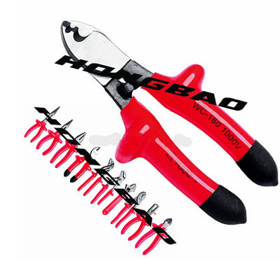 6 &quot; isoleerde de 1000V Ondergedompelde Greep Universeel Draadafbijtmiddel Pliers CRV 1000 V-Voltage Elektroelektricien Wire Strip Pliers
