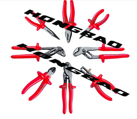 6 &quot; isoleerde de 1000V Ondergedompelde Greep Universeel Draadafbijtmiddel Pliers CRV 1000 V-Voltage Elektroelektricien Wire Strip Pliers