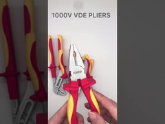 het Werktuig van 1000V Vde plaatste 200mm 8 Duim het Geïsoleerde Draad het Ontdoen van Buigtangkabel Plooien